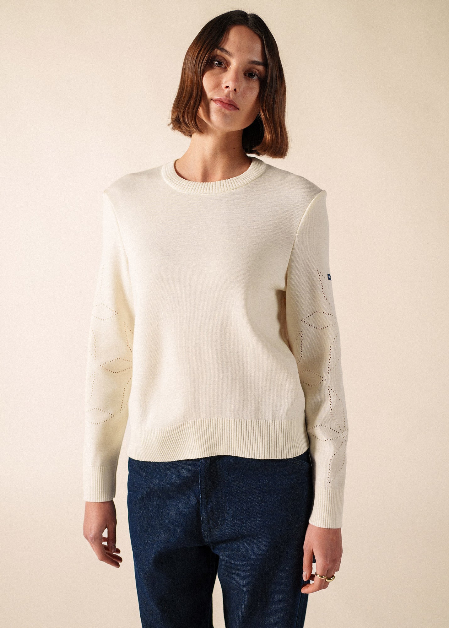 Pull Ascou (BLANC)