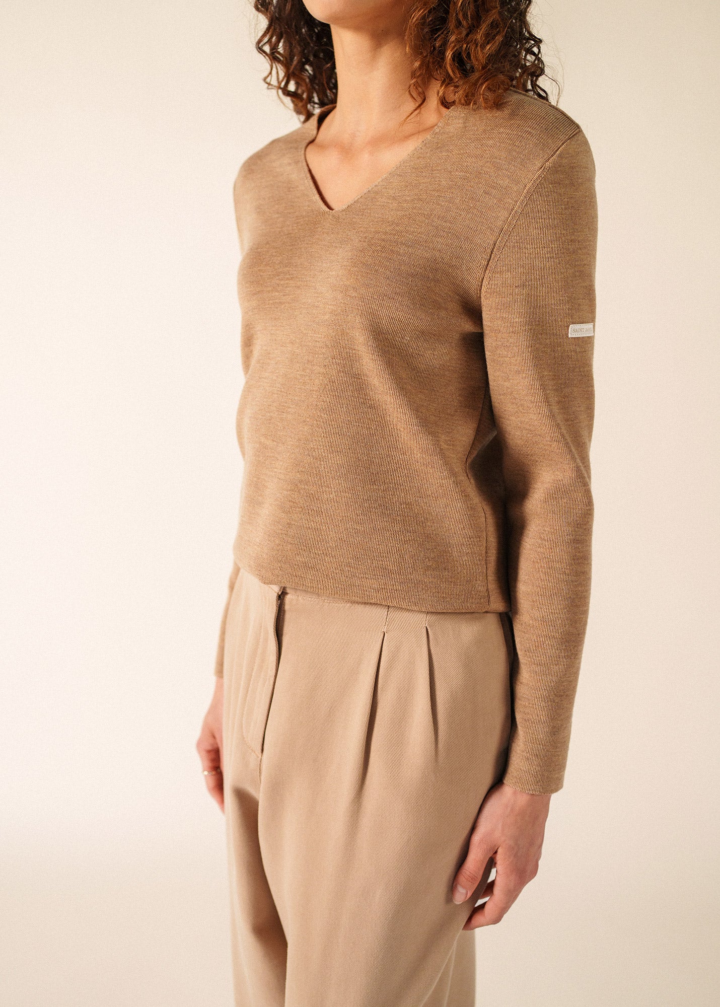 Pull Bréhat (BEIGE FONCE)