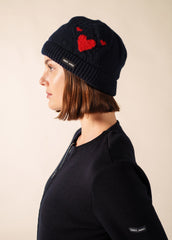 Bonnet Portune (NAVY/TULIPE)