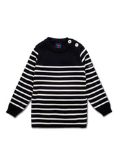 Pull Moussaillon bébé (NAVY/ECUME)