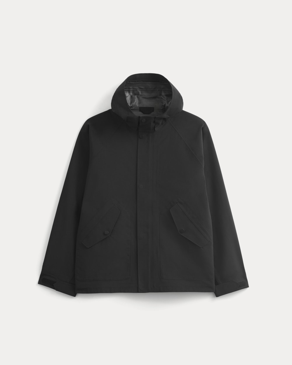 The Re:Cycled Archival Anorak | Black