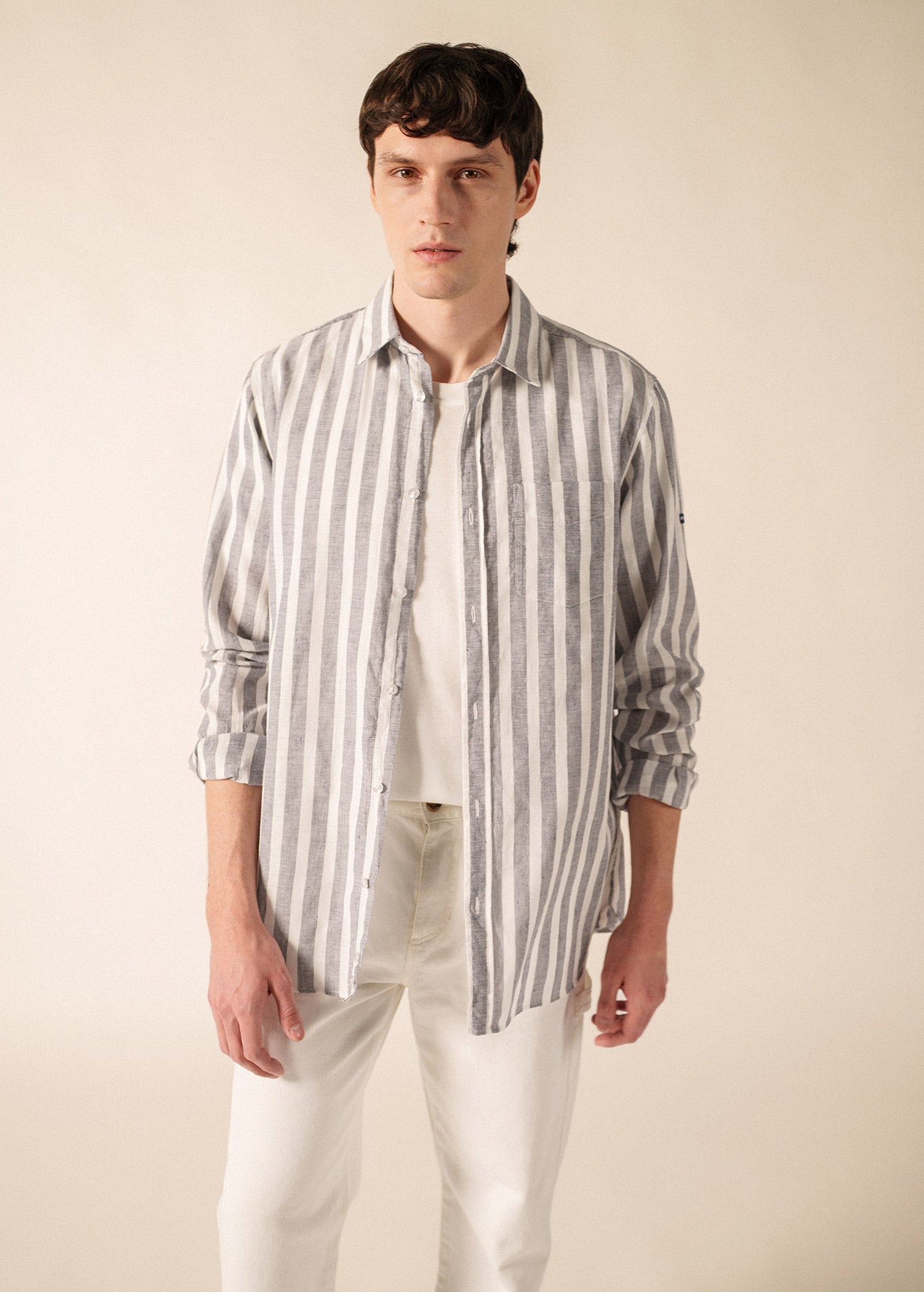 Chemise Jonas (BLANC/AMIRAL)