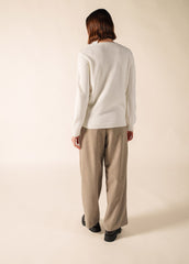 Pull Talmine (BLANC D'HIVER)