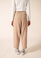 Pantalon Barrel (BEIGE FONCE)