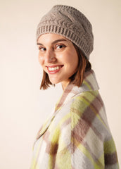 Bandeau en maille (BEIGE)