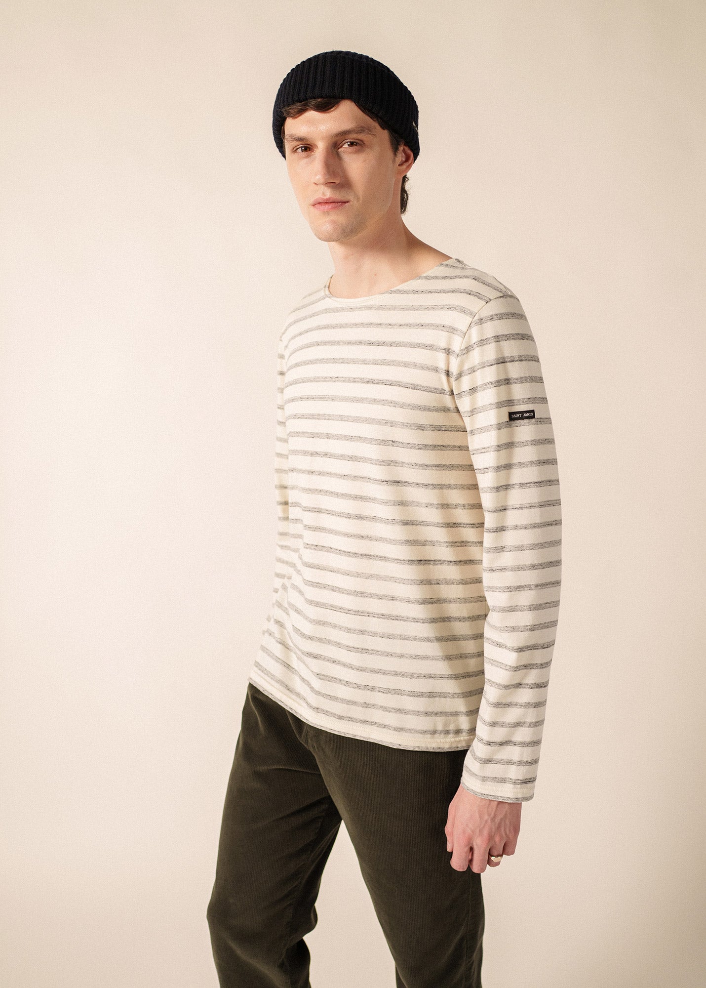 Marinière Beille (ECRU/GRIS)