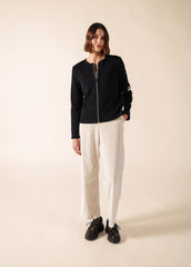 Gilet Vaujany (NAVY/ECRU/TULIPE)
