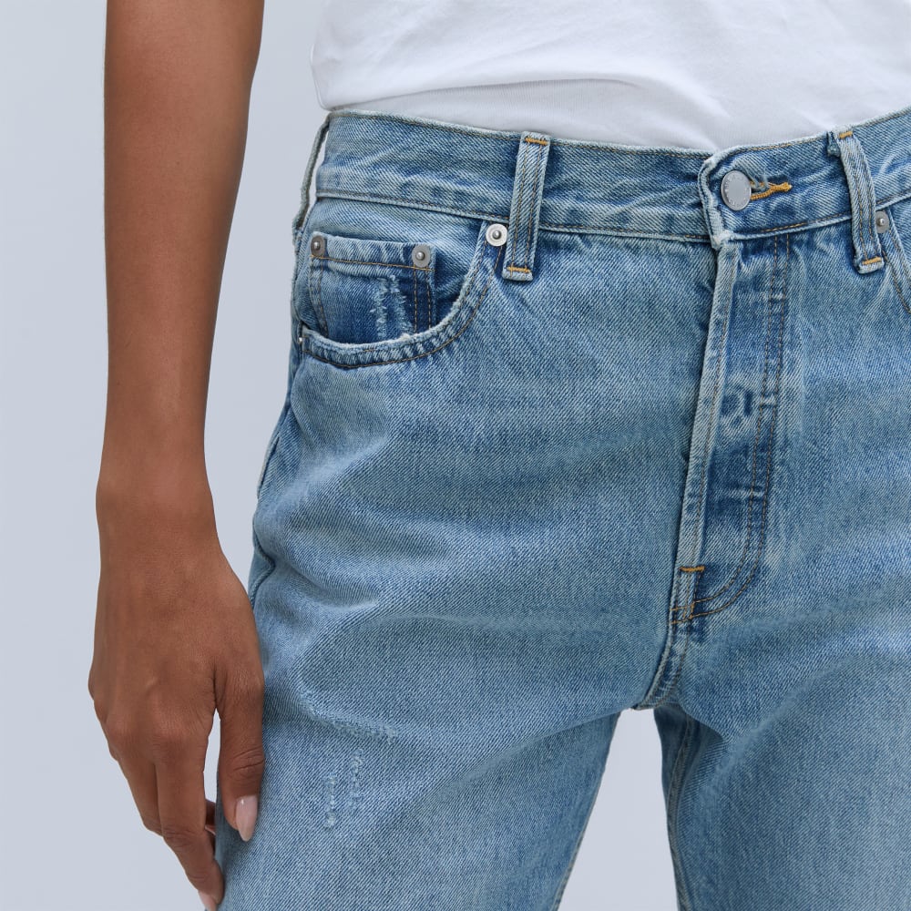 The Rigid Slouch Jean | Broken-In Blue | 27.5閳?Inseam