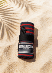 Drap de plage XXL x Obaba (MARINE/TULIPE)