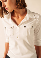 Polo Oléron (BLANC)