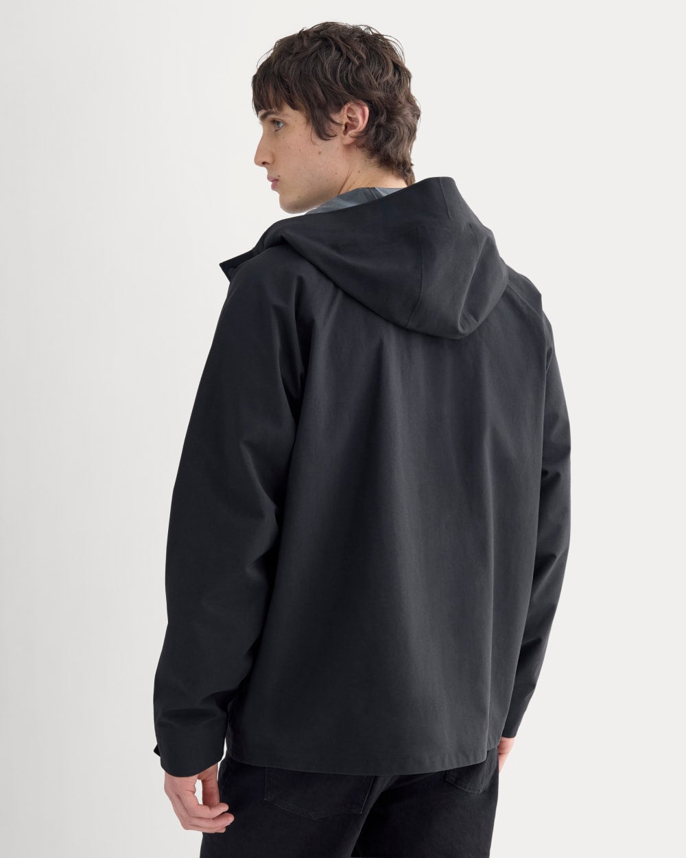 The Re:Cycled Archival Anorak | Black