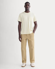 The Essential Organic Garment-Dyed Crew | Parchment