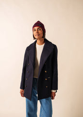 Bonnet marin Cartier - rayé (NAVY/TULIPE)