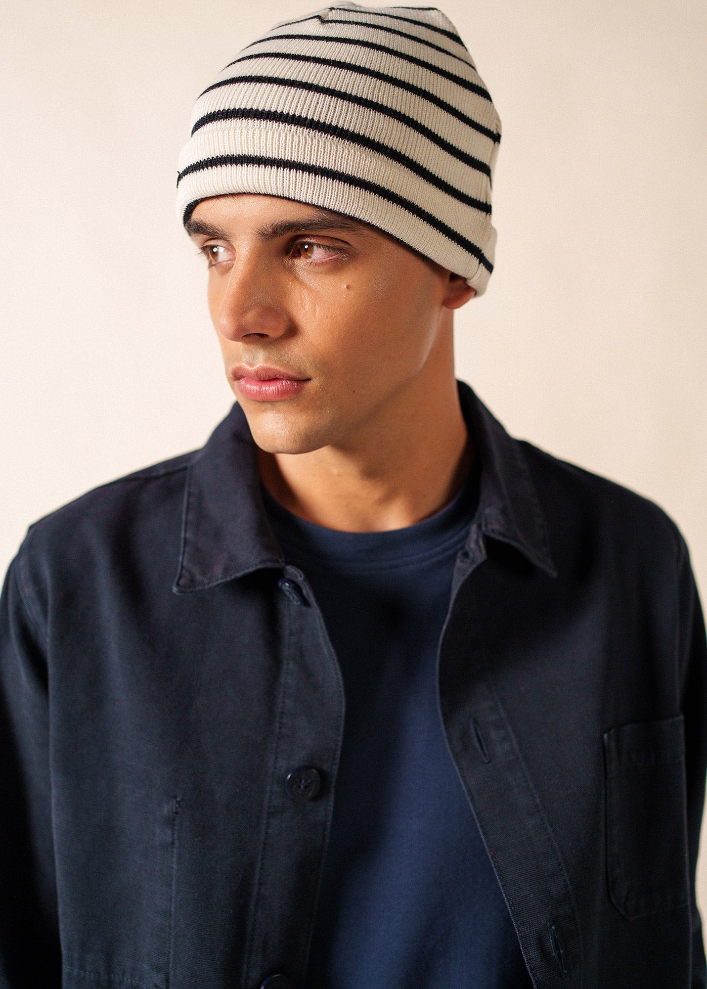 Bonnet Cartier (ECUME/NAVY)