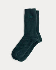 Saintjamesa x Peace & Quiet Cashmere Socks | Pine