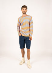 Marinière Méridien (DENIM/ORANGE FLUO)