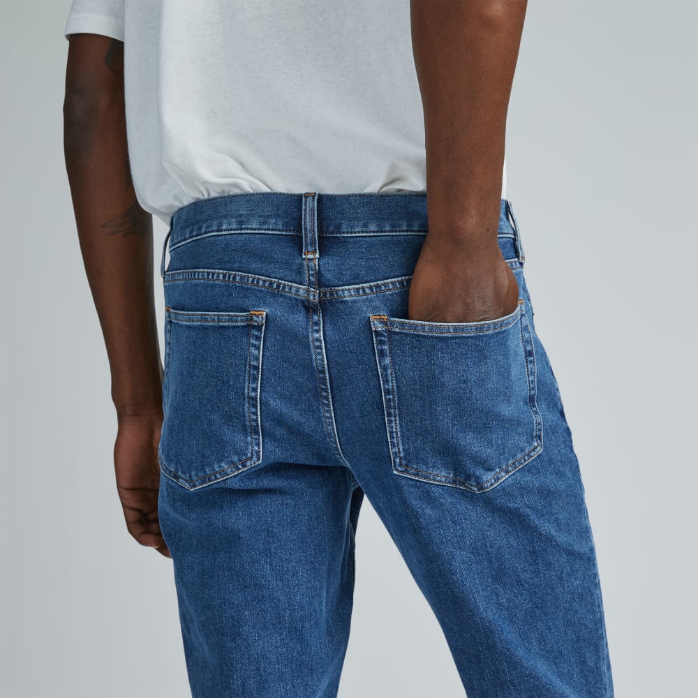 The Slim 4-Way Stretch Organic Jean | Uniform | Marine