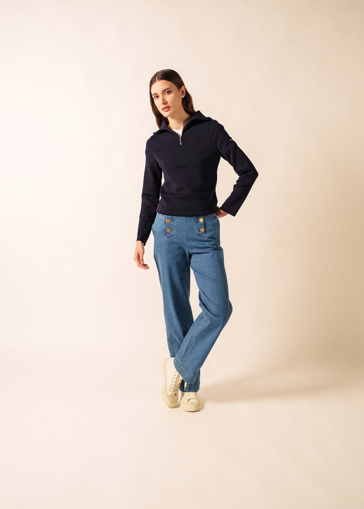 Pull Passerelle (NAVY)