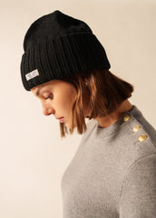 Bonnet Barbaresque - en laine (NOIR)