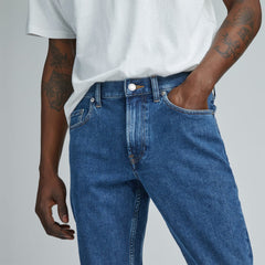 The Slim 4-Way Stretch Organic Jean | Uniform | Marine
