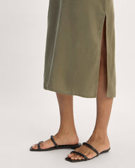 The TENCEL™ Midi Slip Dress | Kalamata