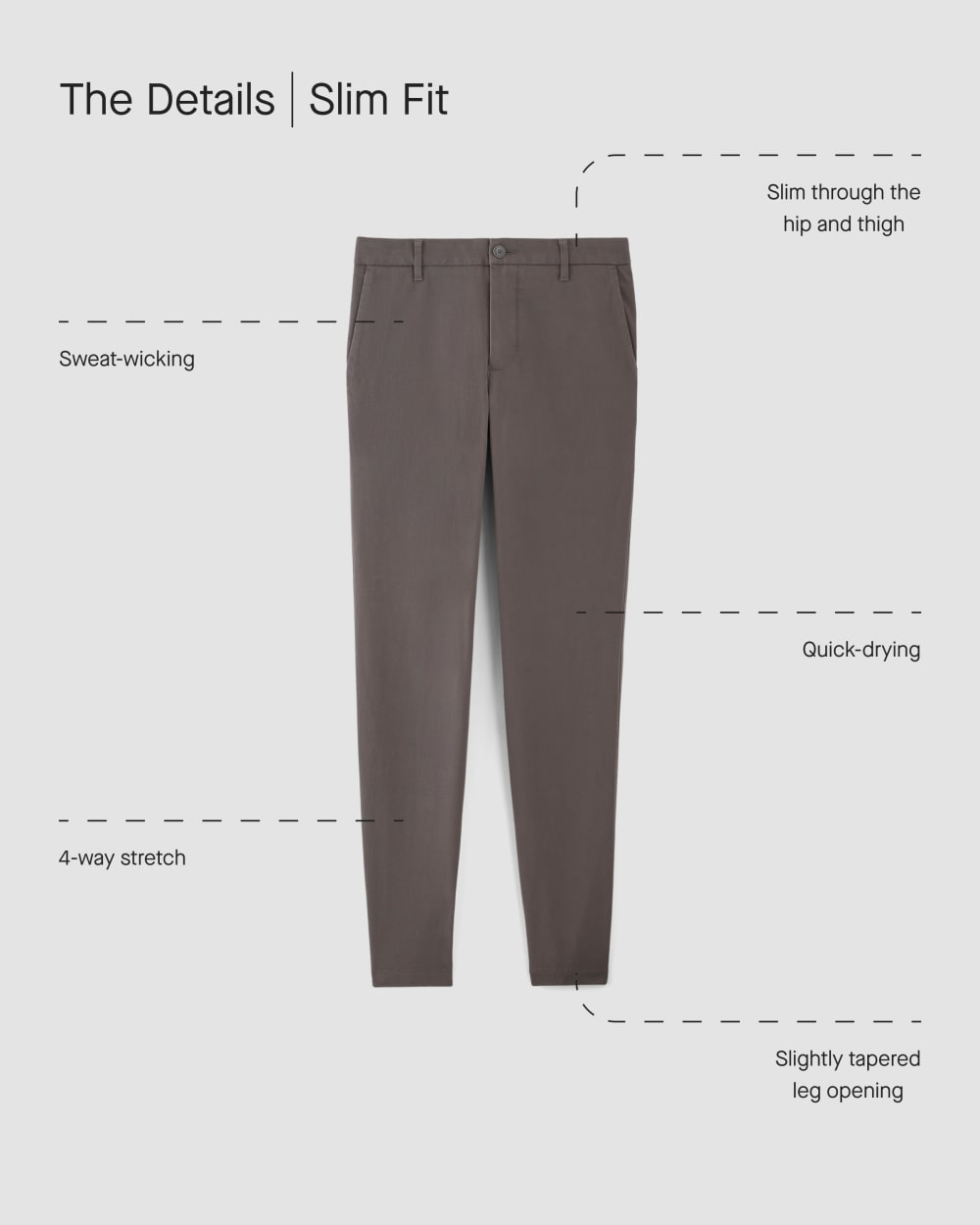 The Performance Chino | Uniform | Trench Coat Khaki | Slim