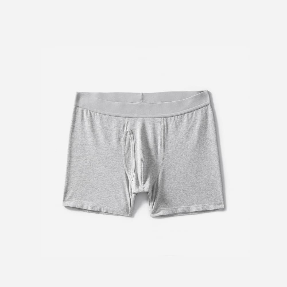 The Supima® Boxer Brief | Uniform | Heathered Grey