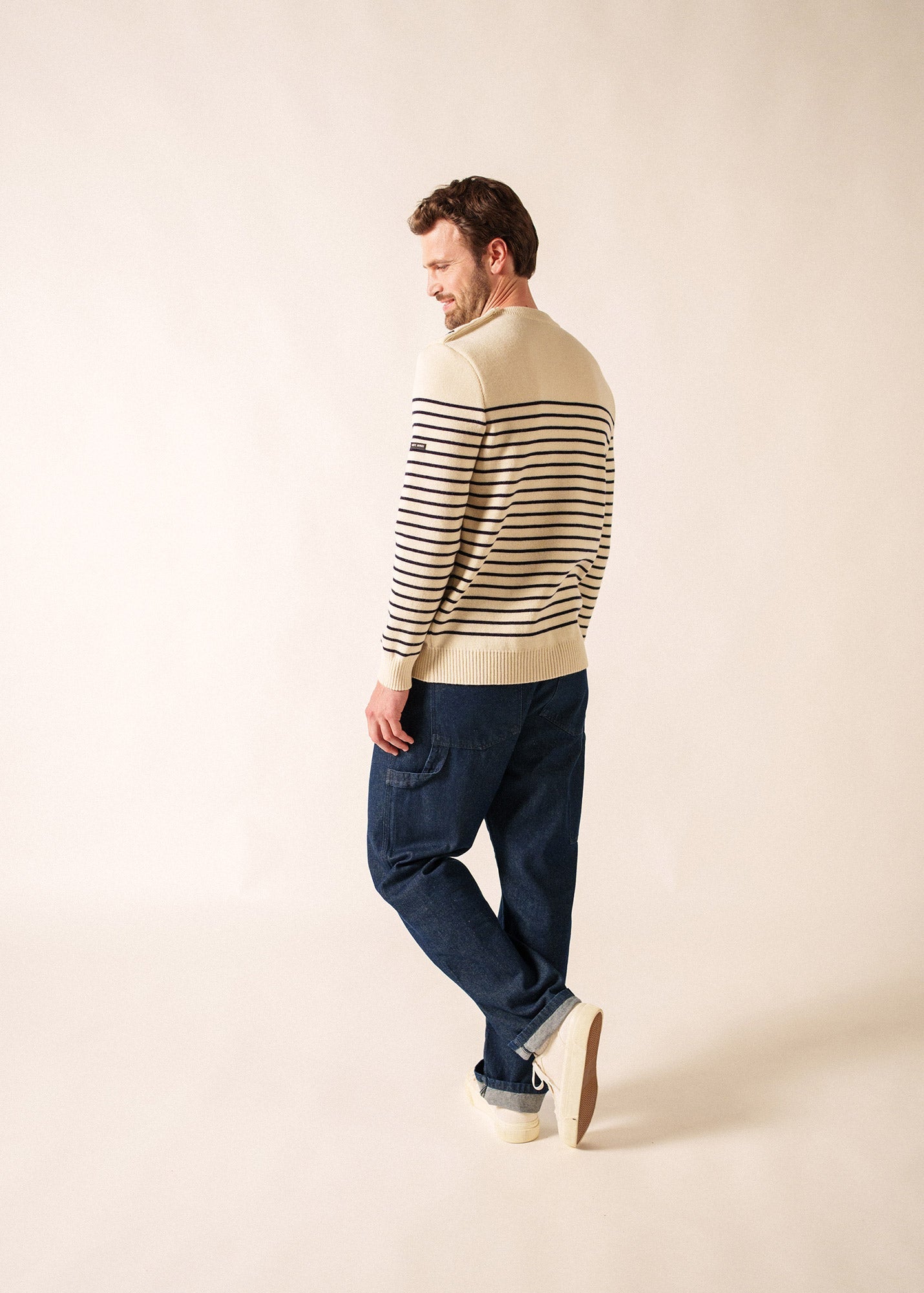 Pull marin Binic (ECRU/MARINE)