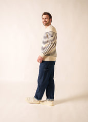 Pull marin Binic (ECRU/MARINE)