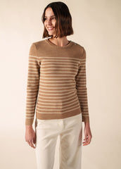 Pull marin Marée (BEIGE FONCE/BEIGE)