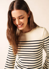 Pull marin Marée (ECUME/NAVY)
