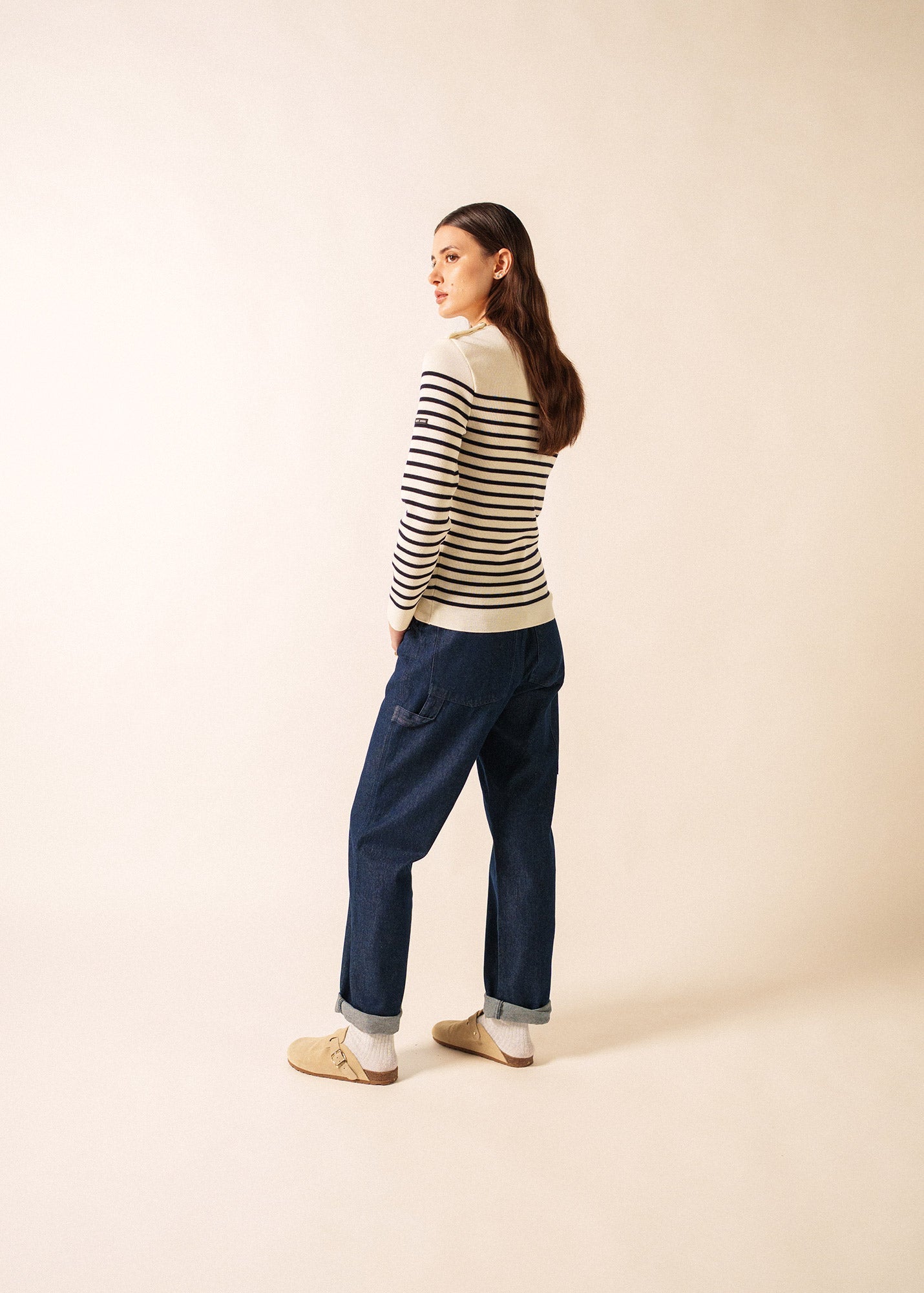 Pull marin Marée (ECUME/NAVY)