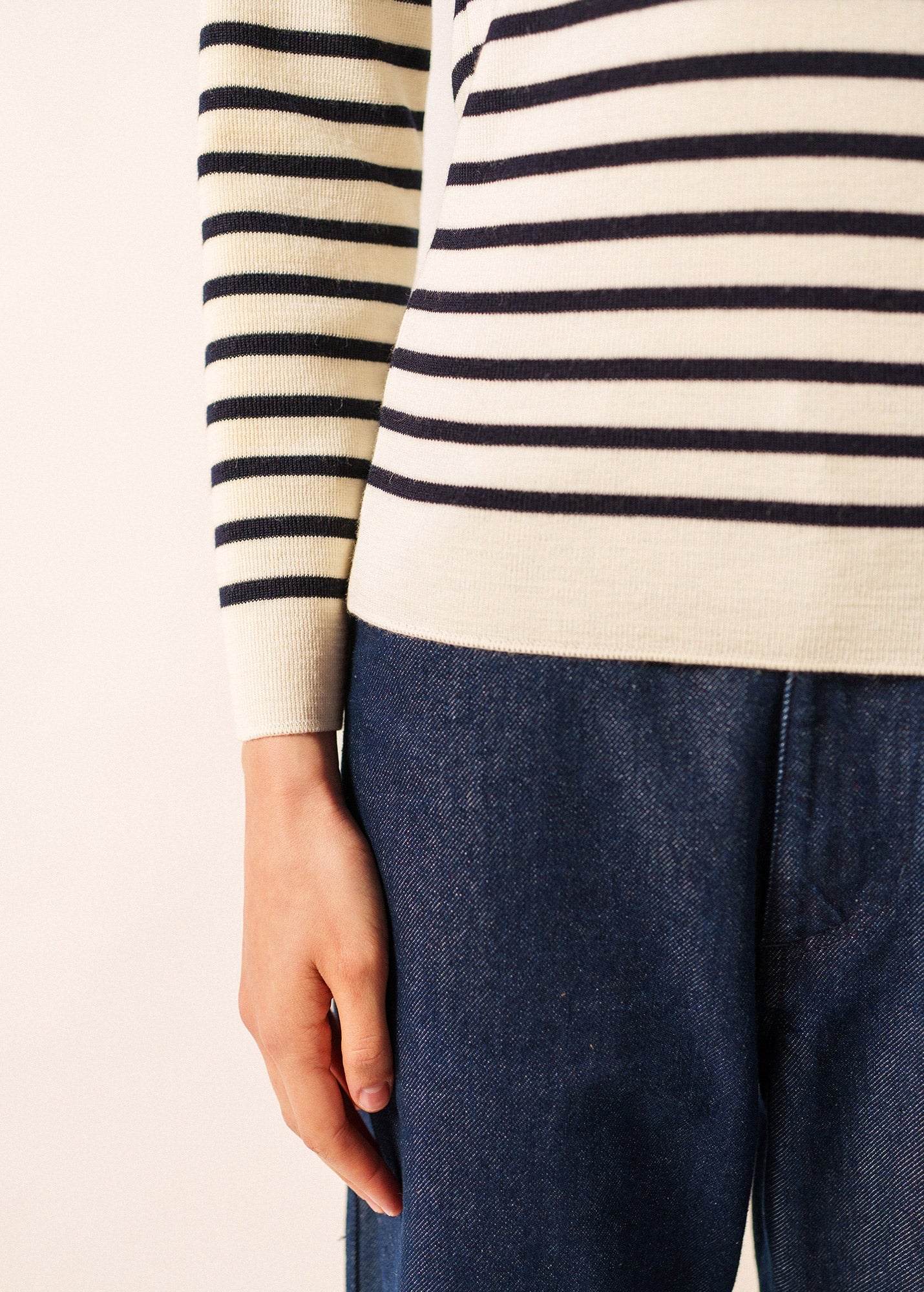 Pull marin Marée (ECUME/NAVY)