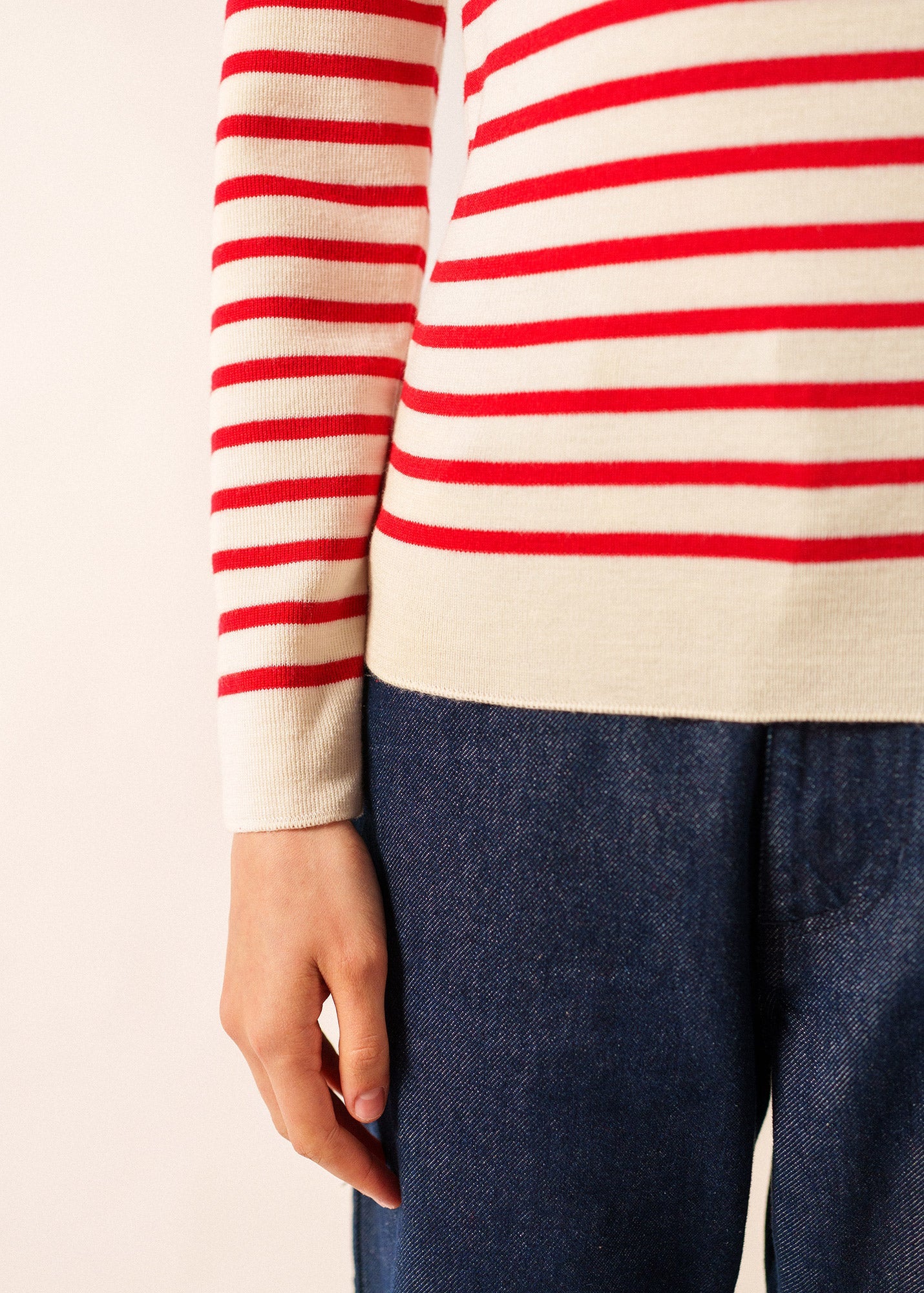 Pull marin Marée (ECUME/TULIPE)