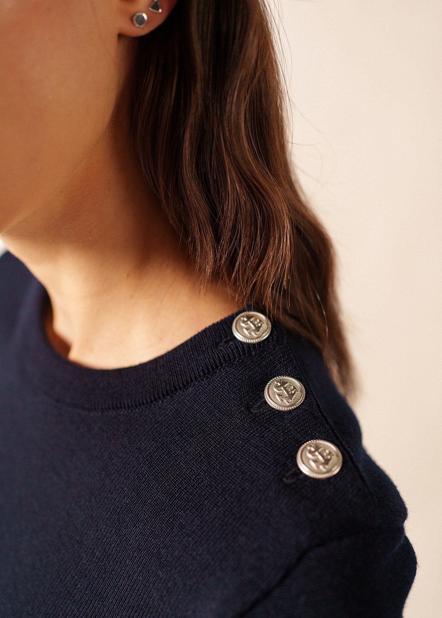 Pull marin Marée (NAVY)