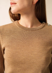 Pull marin Marée (BEIGE FONCE)