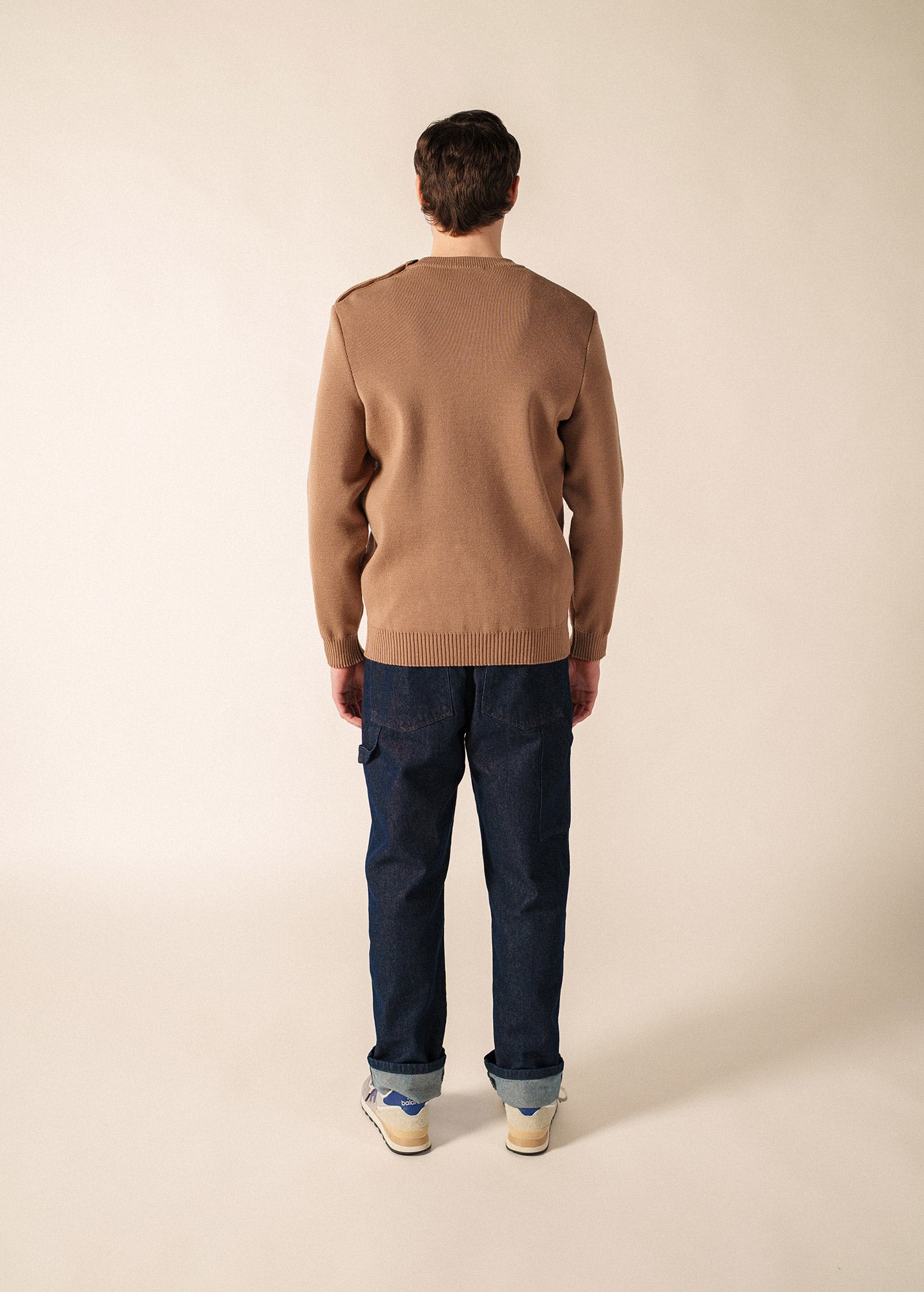 Pull marin Cancale (BEIGE FONCE)
