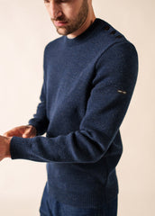Pull marin Cancale (BLEU CHINE)