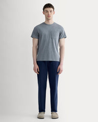 The Premium-Weight Pocket Tee | Uniform | Mid Heathered Grey