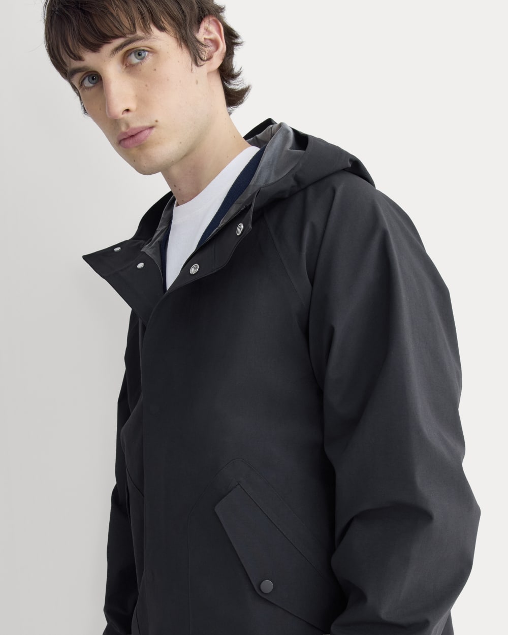 The Re:Cycled Archival Anorak | Black