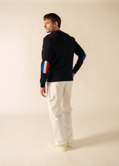 Pull Mondiovision France (NAVY/MULTICO)