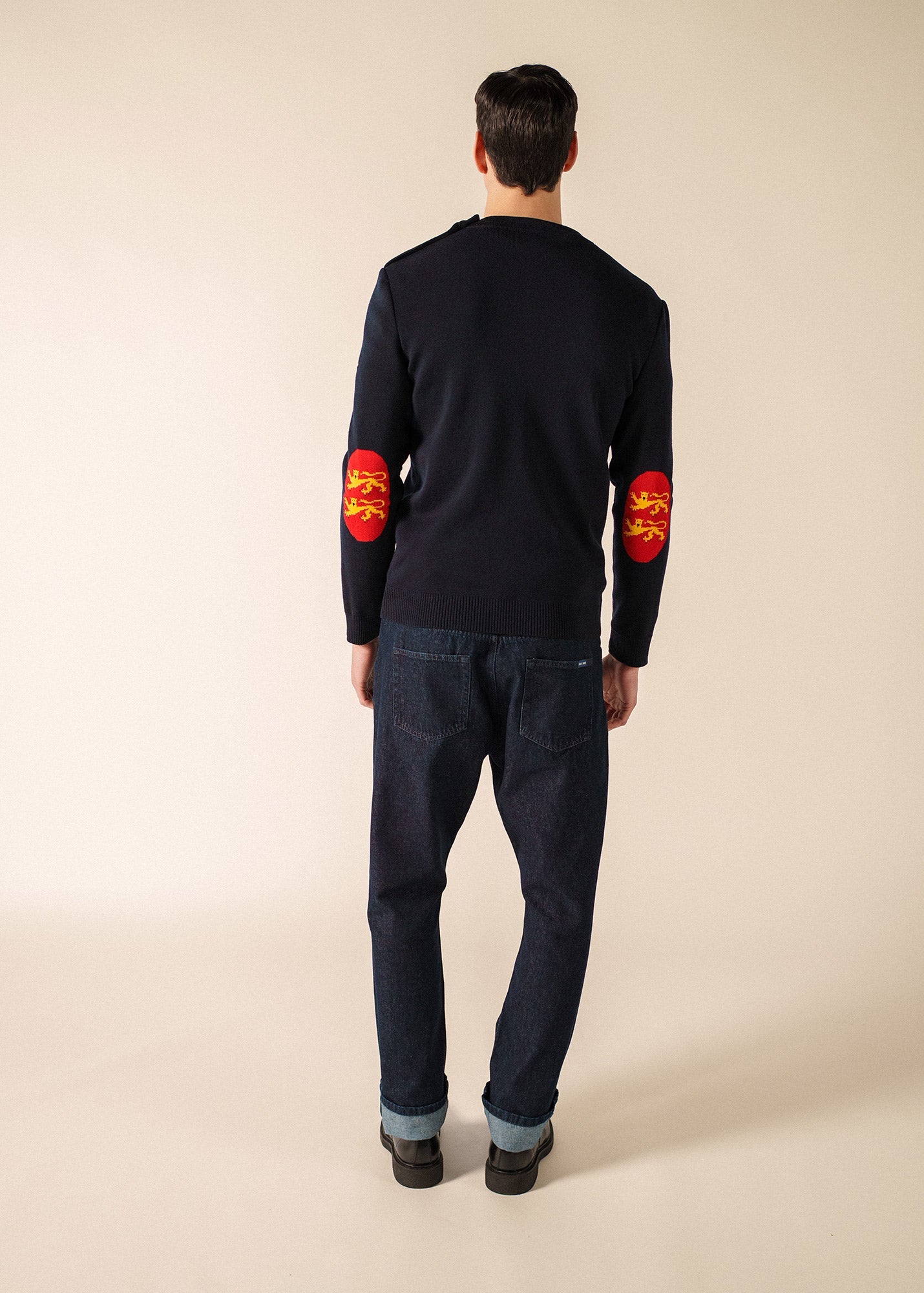 Pull Mondiovision Normandie (NAVY/MULTICO)