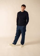 Pull Mondiovision Bretagne (NAVY/MULTICO)