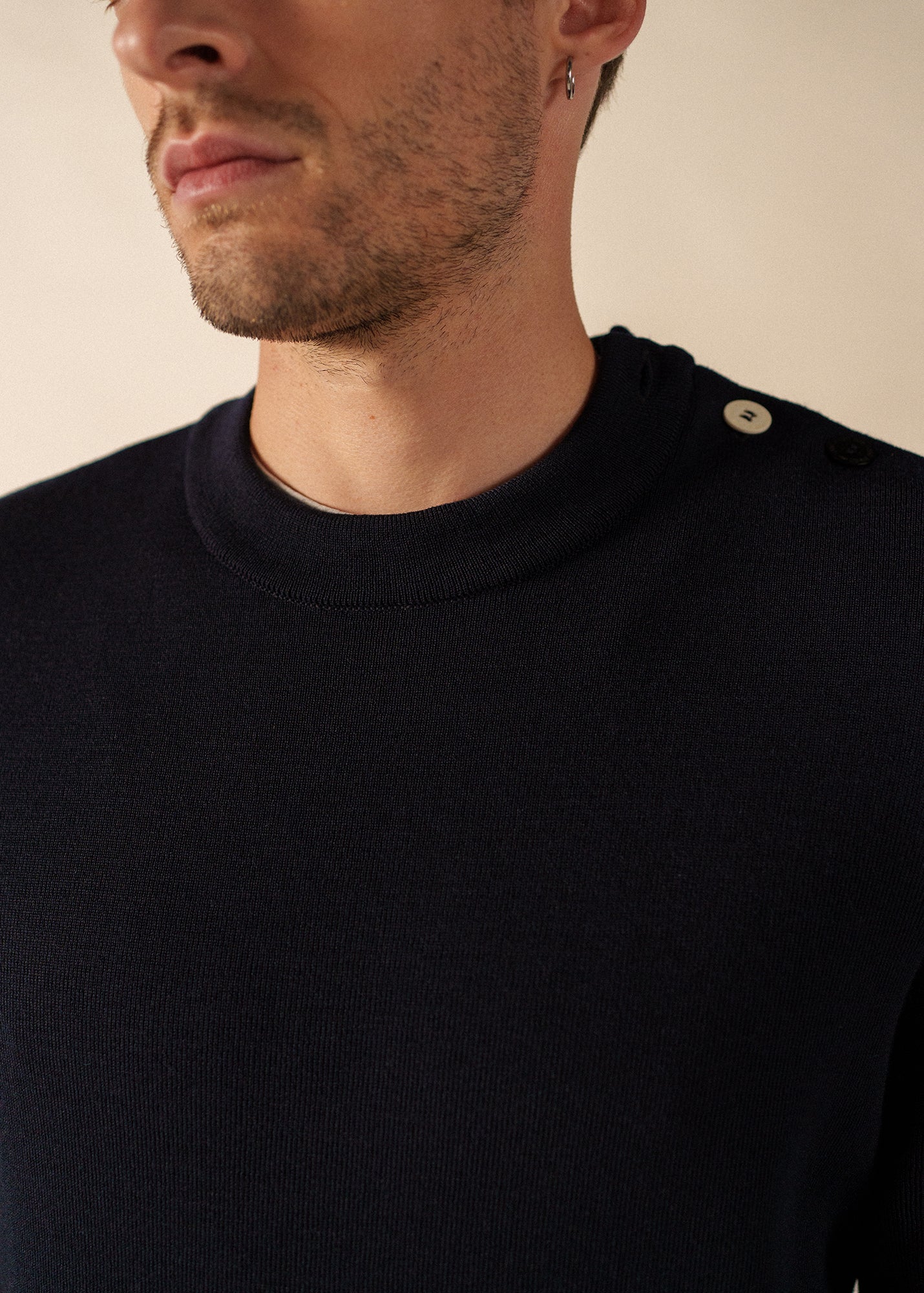 Pull Mondiovision Bretagne (NAVY/MULTICO)