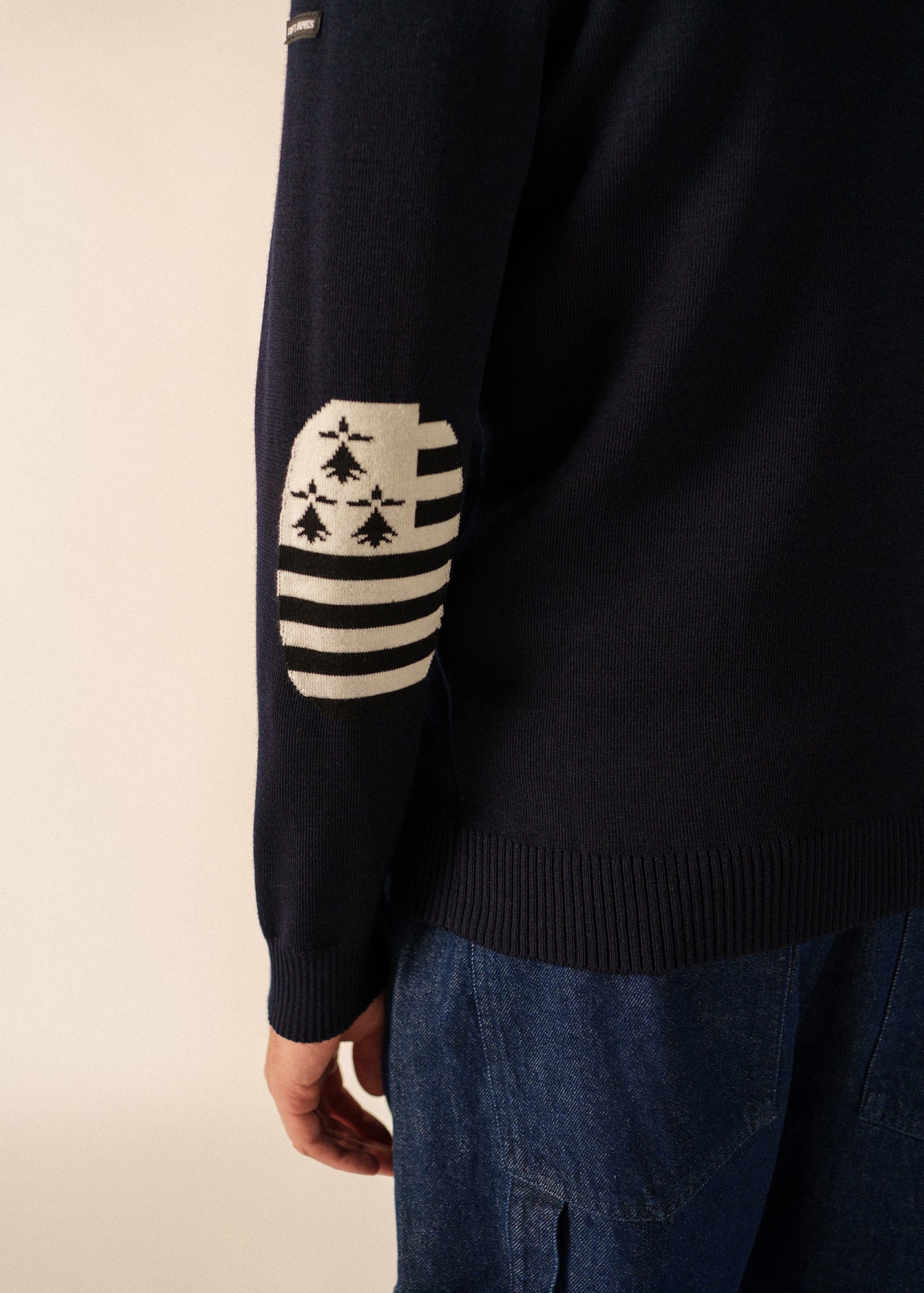 Pull Mondiovision Bretagne (NAVY/MULTICO)