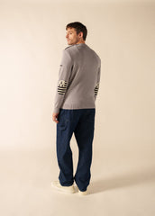 Pull Mondiovision Bretagne (PERLE CHINE/MULTICO)