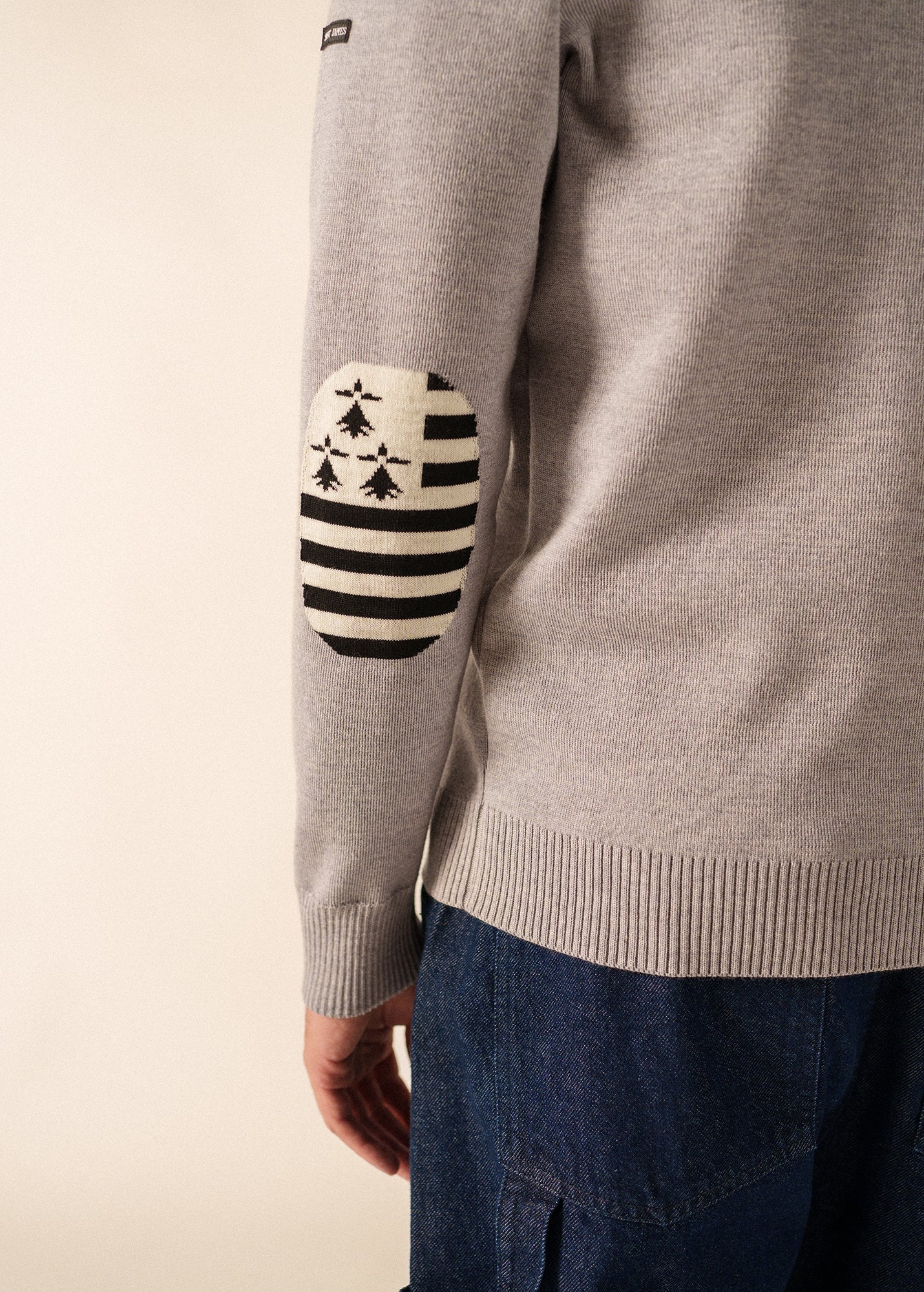 Pull Mondiovision Bretagne (PERLE CHINE/MULTICO)