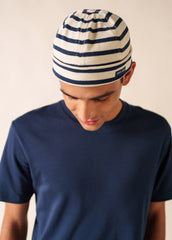 Bonnet Miki Méridien (ECRU/MARINE)