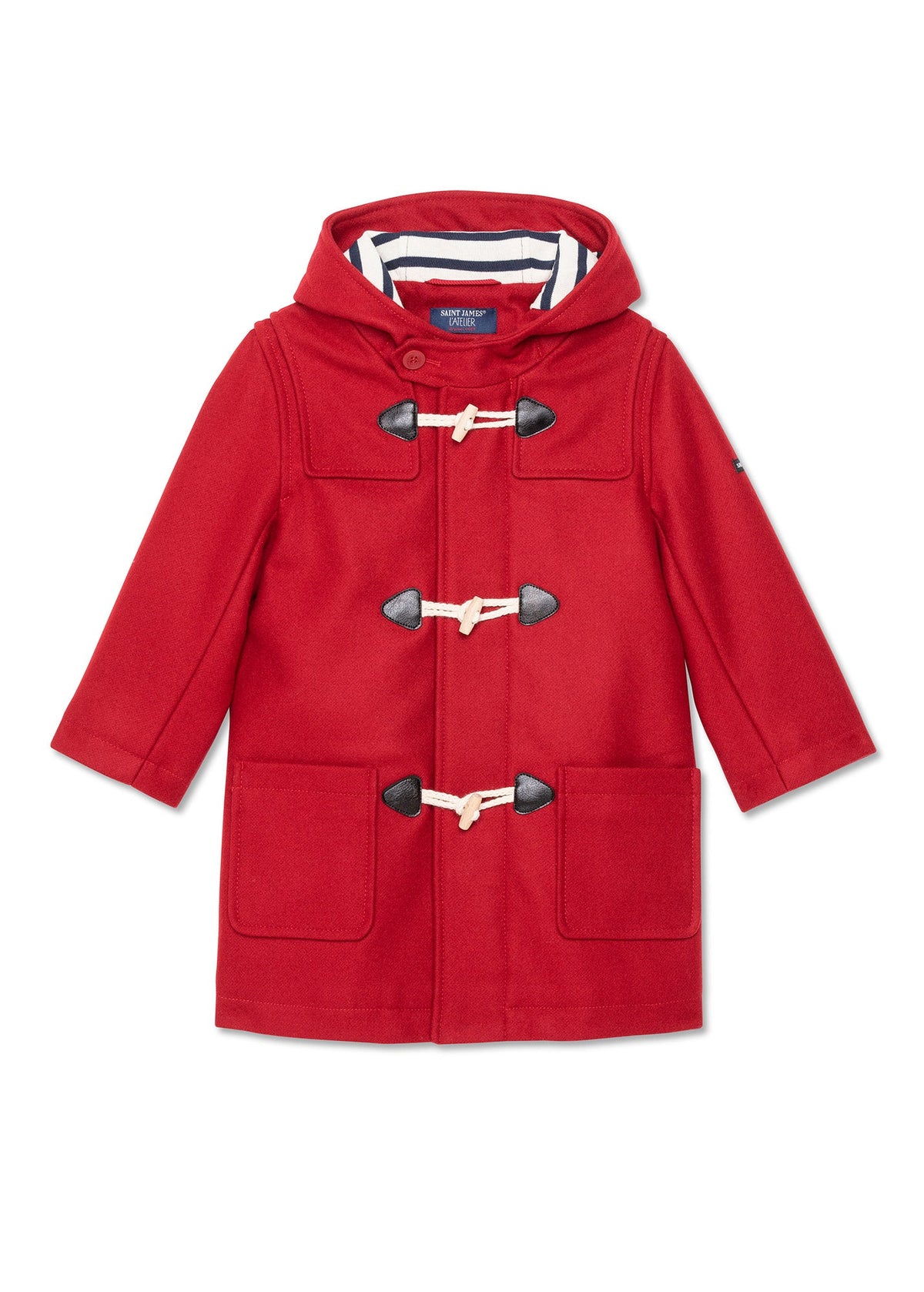 Duffle-coat St Malo (ROUGE)