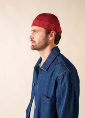 Bonnet marin Miki Canevas (BRIQUE)